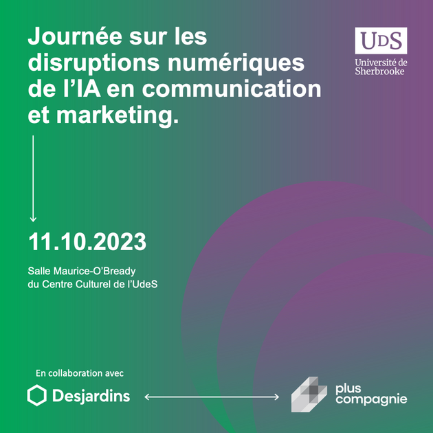 Journée sur les disruptions numériques de l’IA en communication et marketing