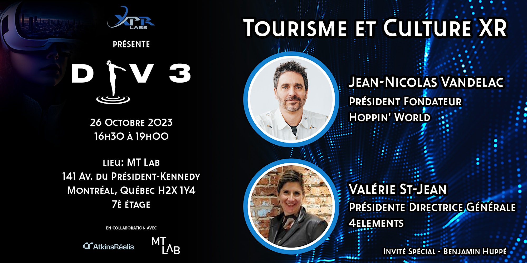 DIV3  - Tourisme & Culture XR @MT Lab